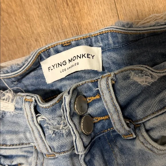 Flying Monkey Mid-Rise Flare Stretch Jean - Picture 4 of 7